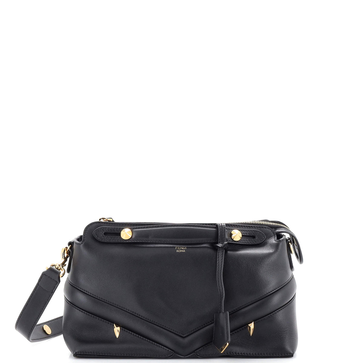 Fendi FENDI Monster By The Way Satchel Leather Small