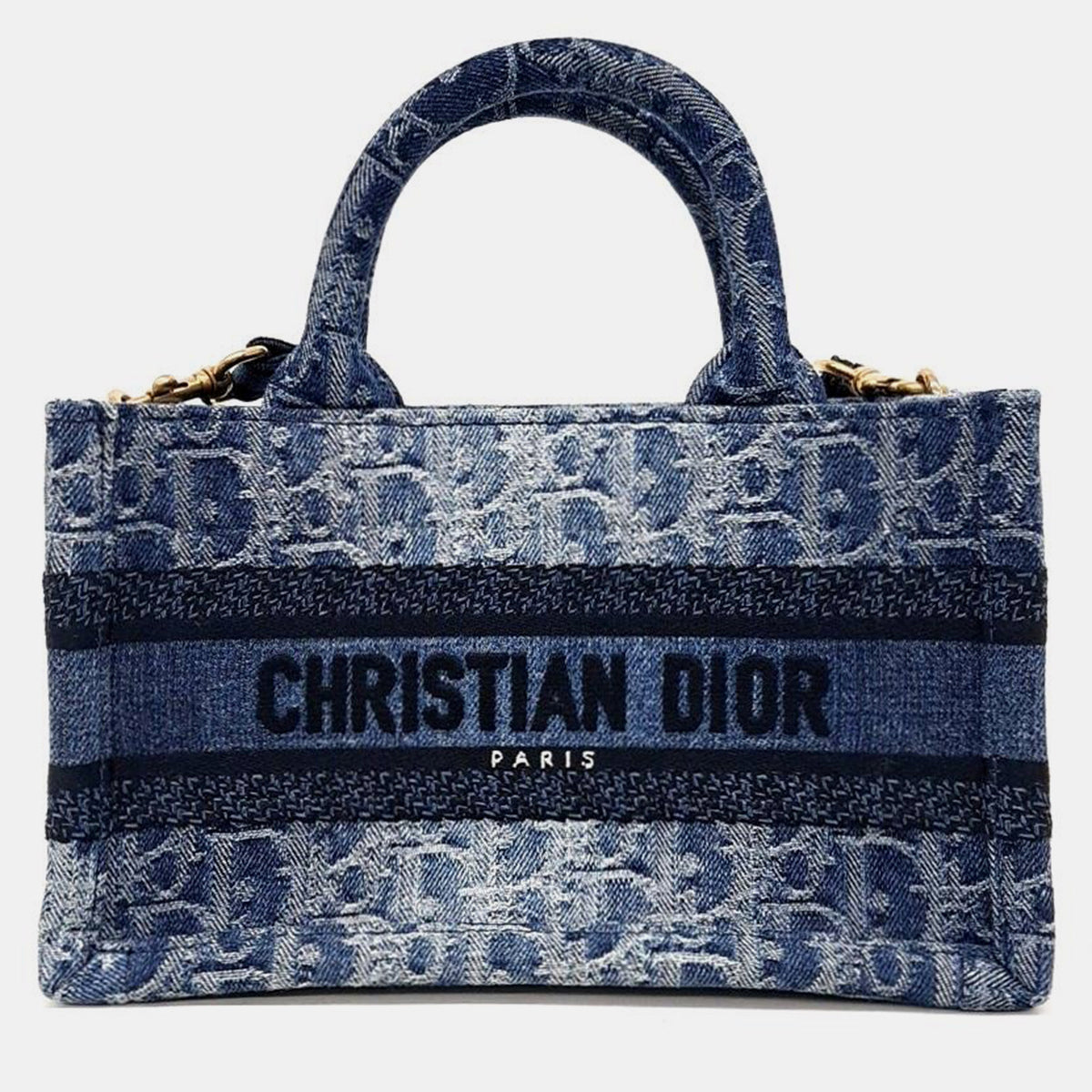 Dior Christian Oblique Book Tote Mini Bag