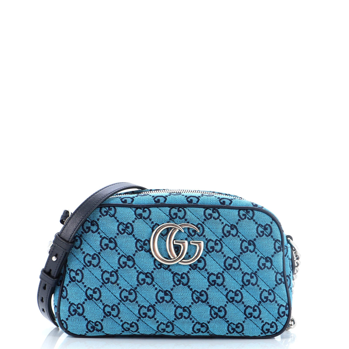 Gucci GUCCI GG Marmont Shoulder Bag Diagonal Quilted GG Canvas Small
