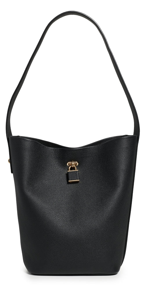 Slim Bucket Bag Black One Size