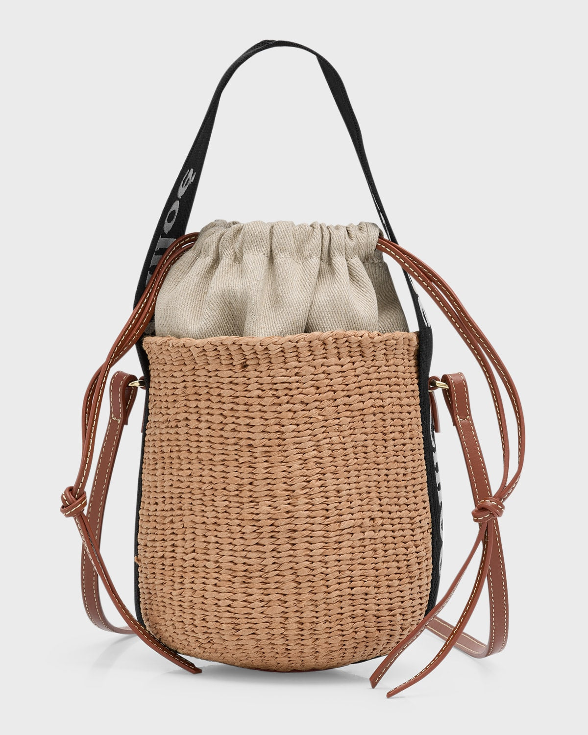 Boss Woody Small Mifuko Basket Bag with Logo Webbing