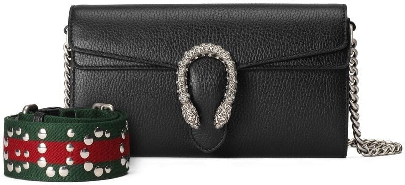 Gucci Women's Dionysus Raffia/canvas Bag in Blck/Vrv | 731782CAAAB