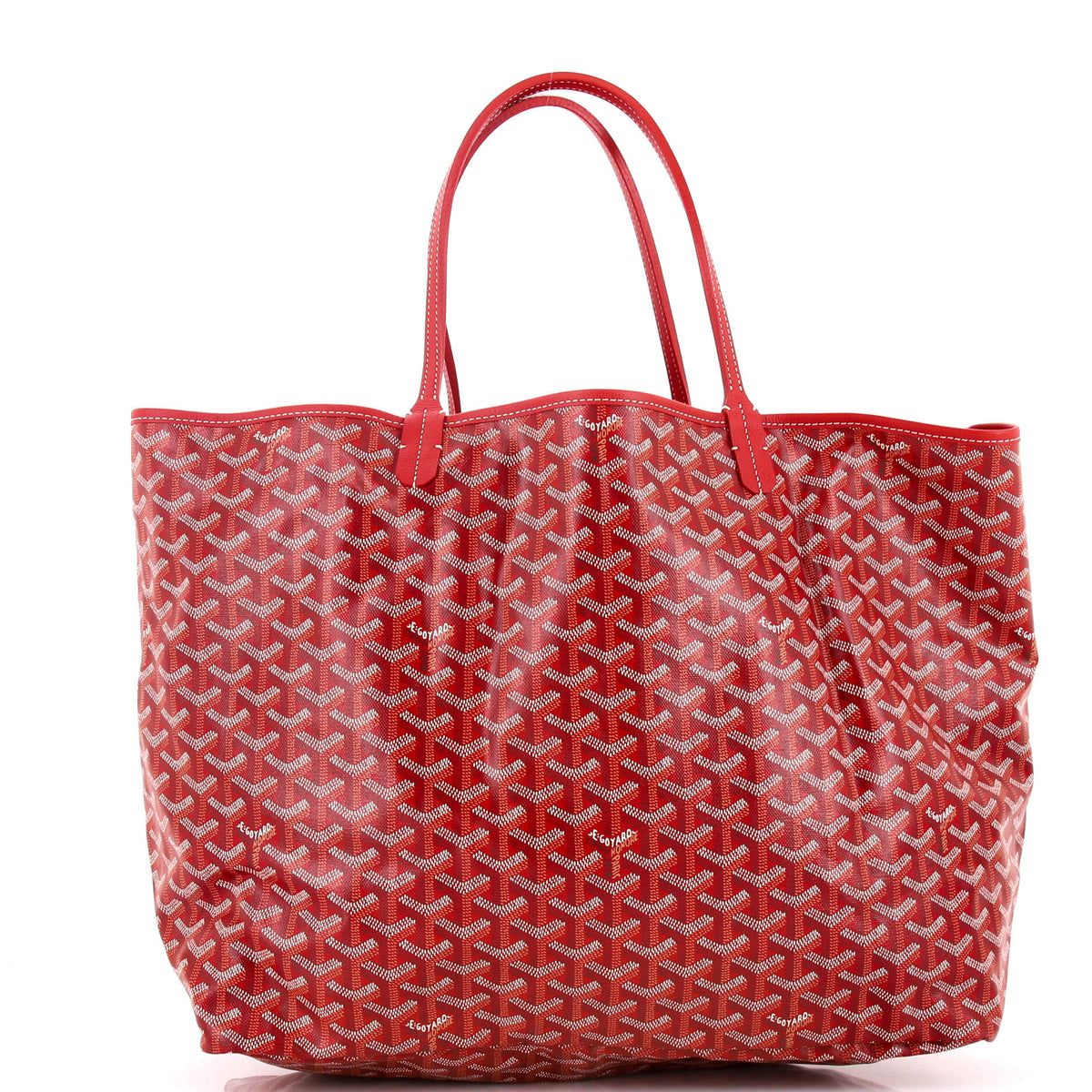 Goyard GOYARD Saint Louis Tote Coated Canvas GM