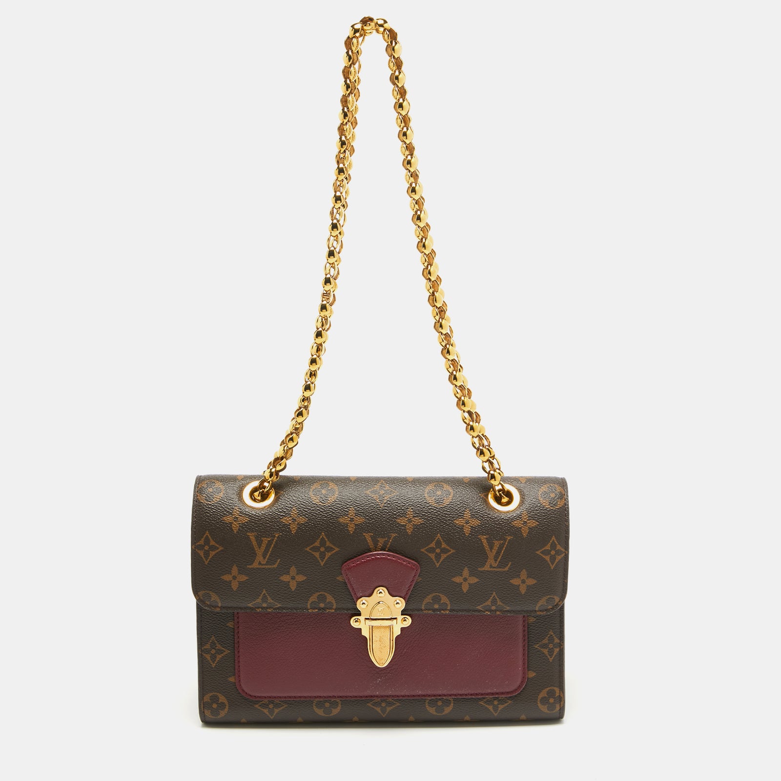 Louis Vuitton Sac Victoire en toile monogramme Raisin