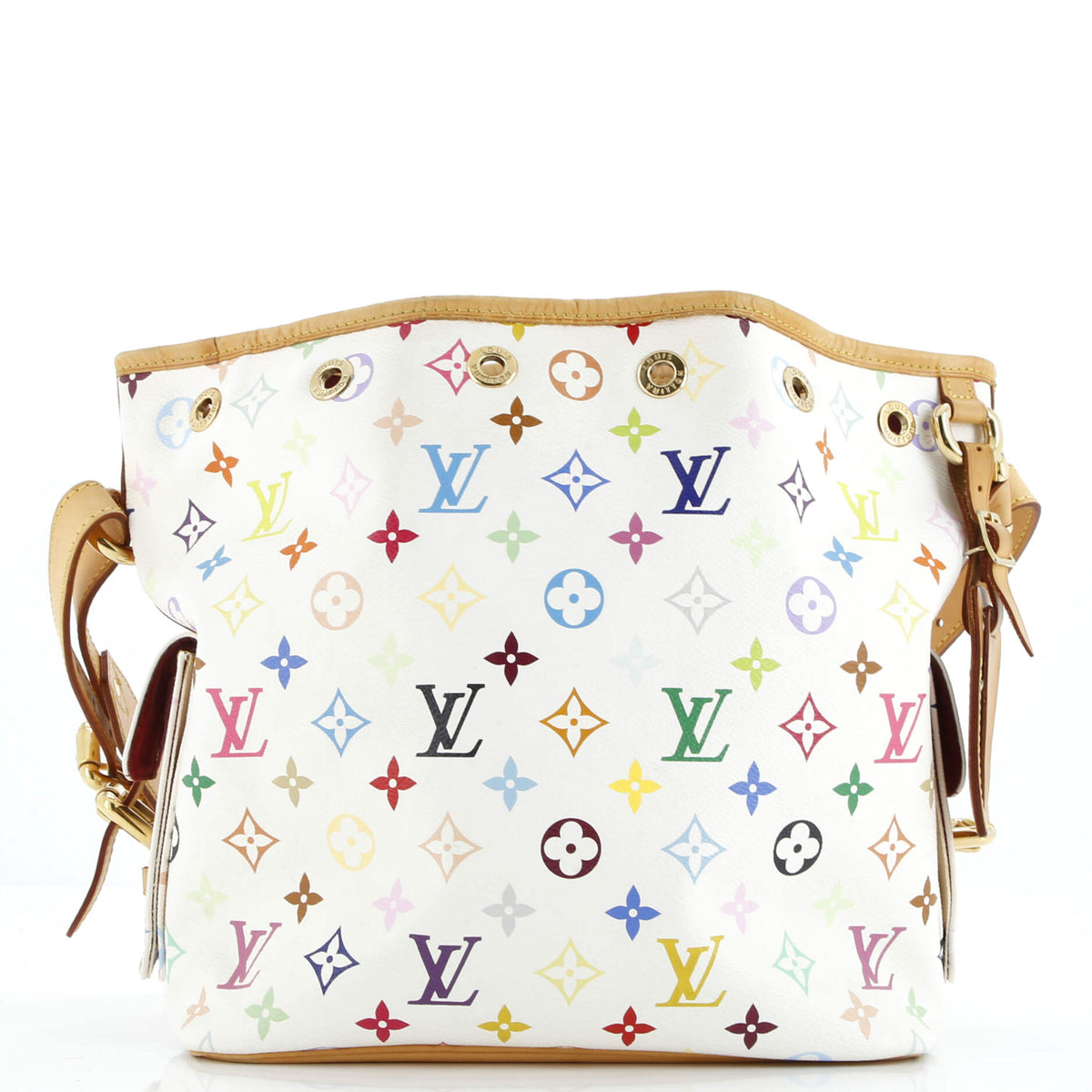 Louis Vuitton Petit Noe Handbag Monogram Multicolor