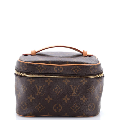 Nice Vanity Case Monogram Canvas Mini