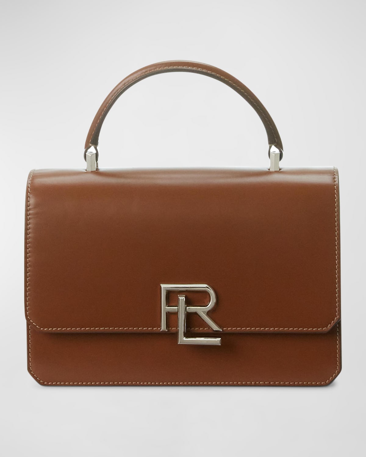 Ralph Lauren Sac à main en cuir de veau Box RL 888