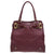 Red Suhali Leather Le Majestueux Tote