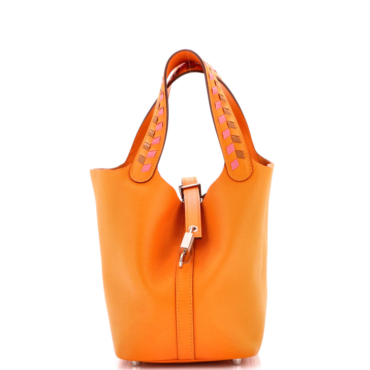 Herm?s Picotin Lock Bag Tressage Epsom PM