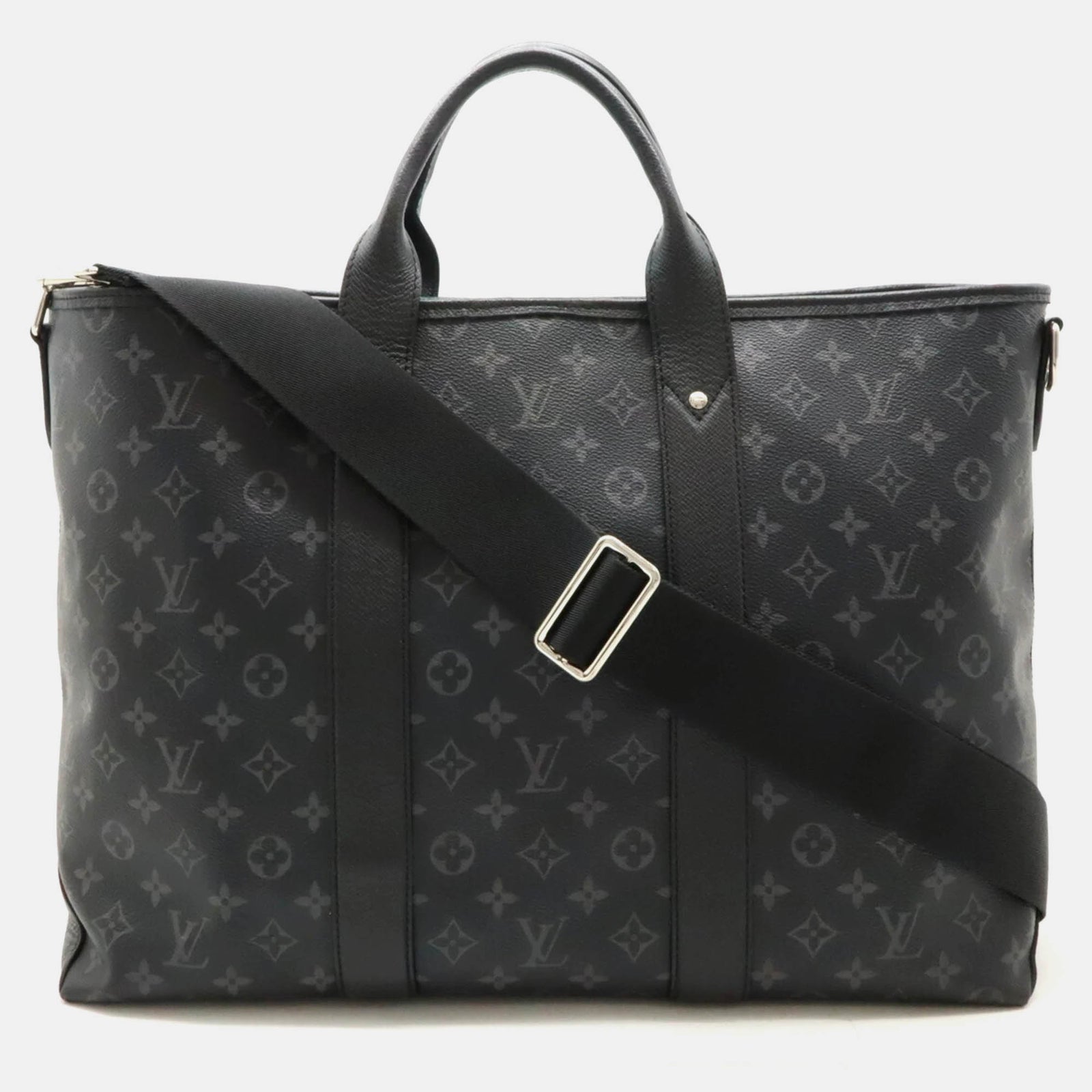 Louis Vuitton Monogramm Eclipse Weekend NM Einkaufstasche