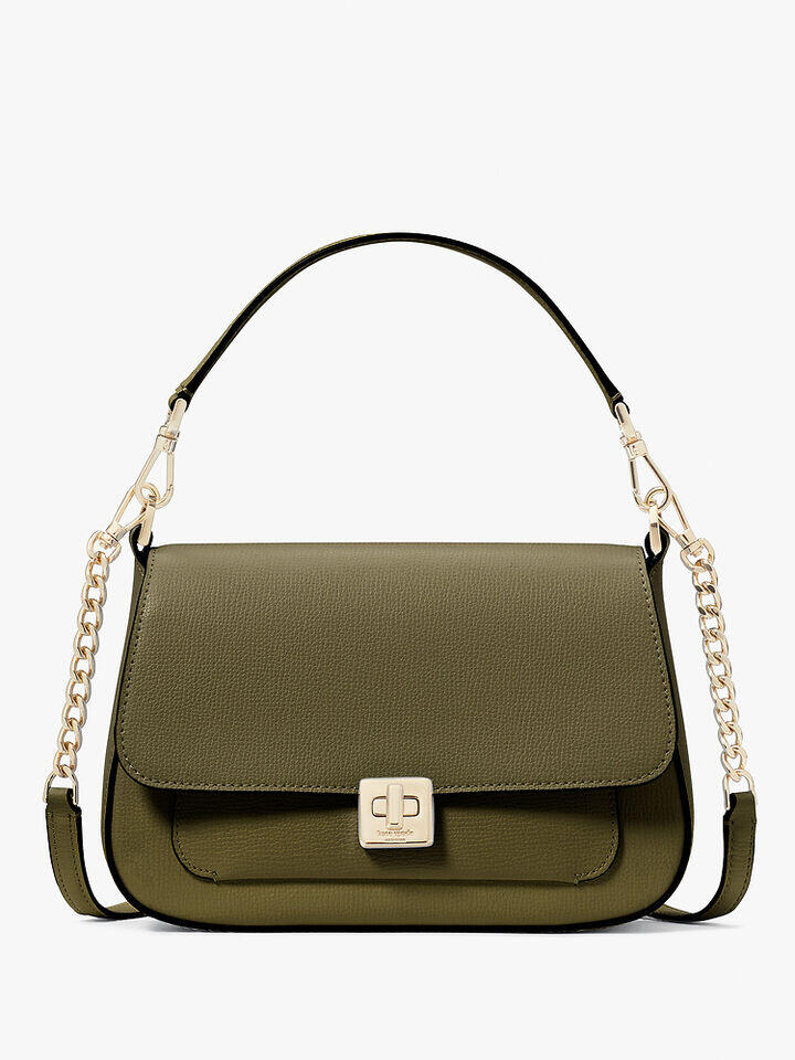 Kate Spade Au Phoebe Refined Grain Leather Flap Crossbody