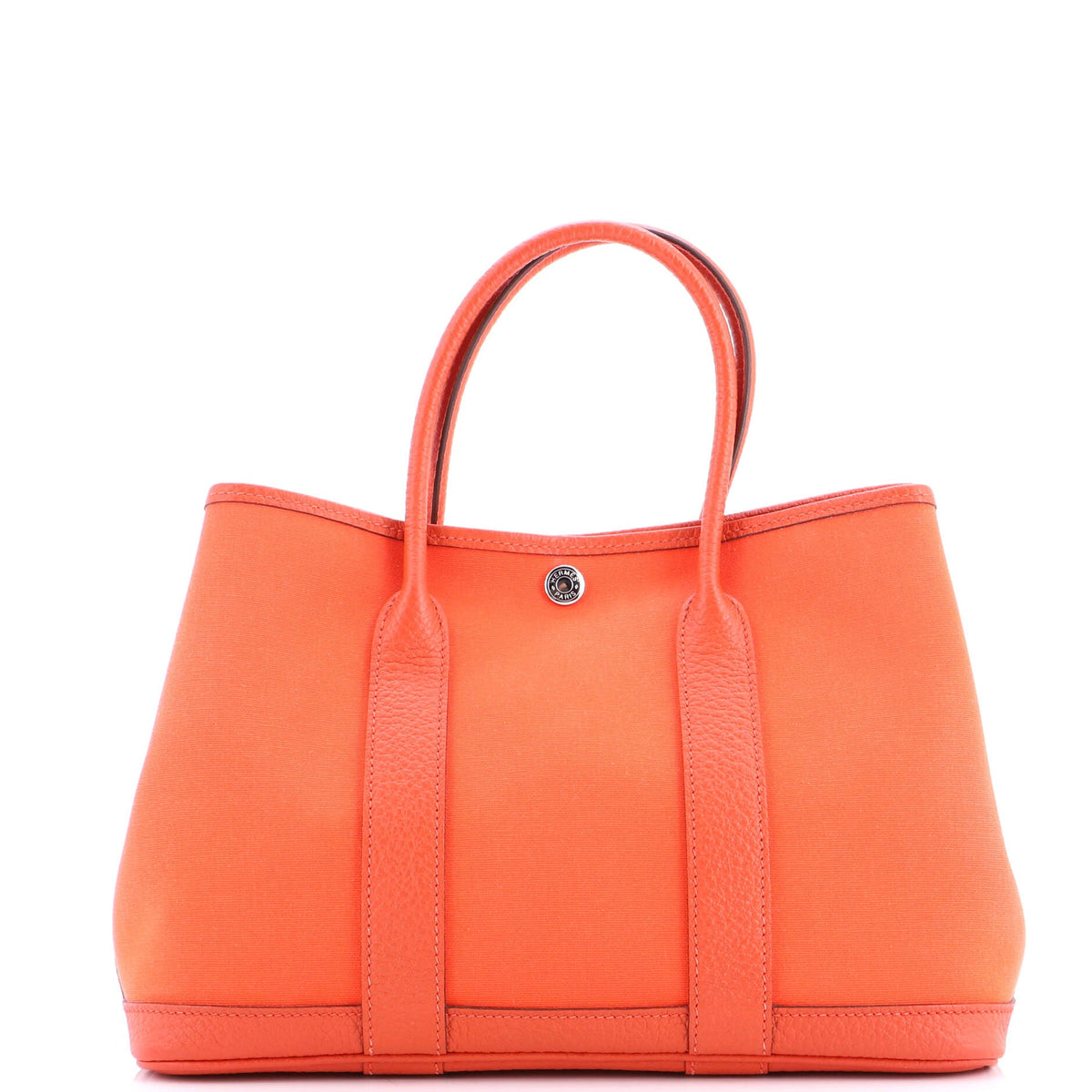 Herm?s Garden Party Tote Toile and Leather 30