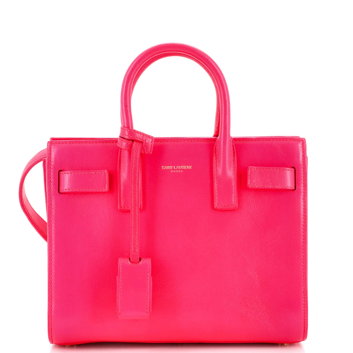 Saint Laurent Sac de Jour Bag Leather Nano