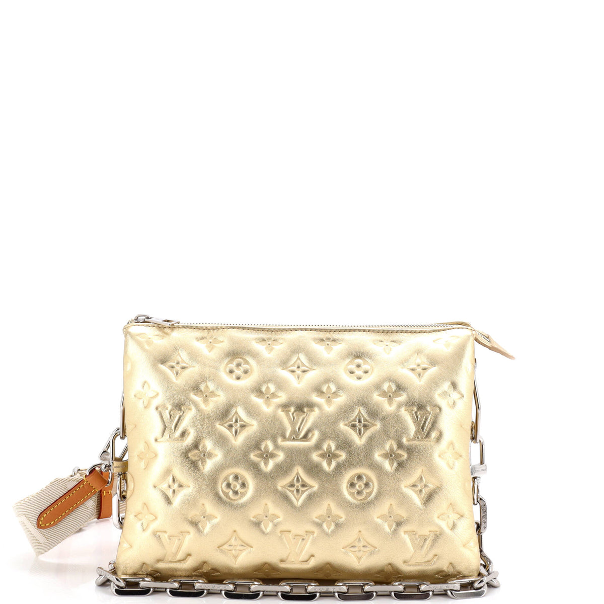 Louis Vuitton Coussin Bag Monogram Embossed Lambskin PM