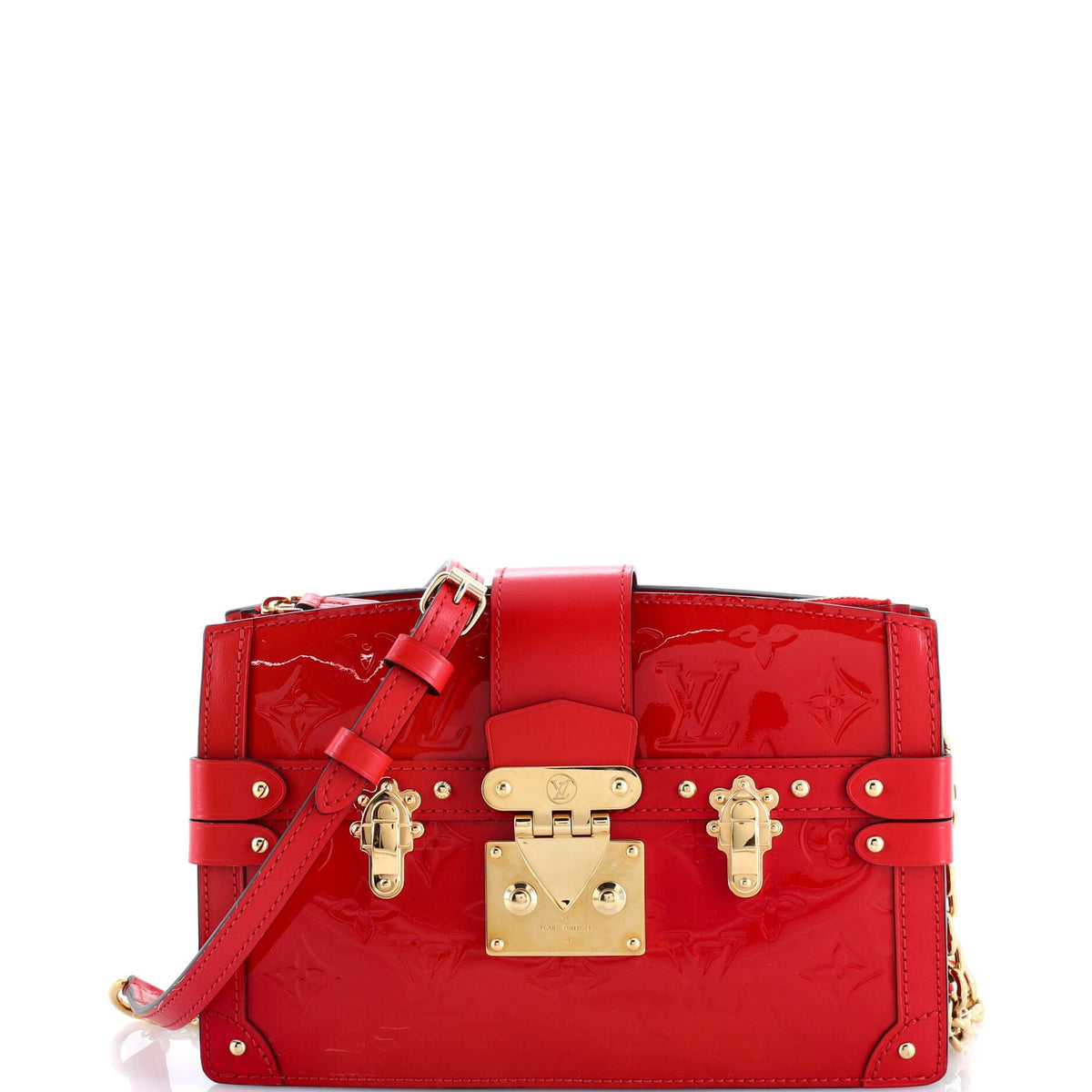 Louis Vuitton Trunk Clutch Vernis