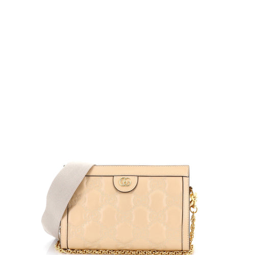 GUCCI GG Shoulder Bag GG Matelasse Leather Small