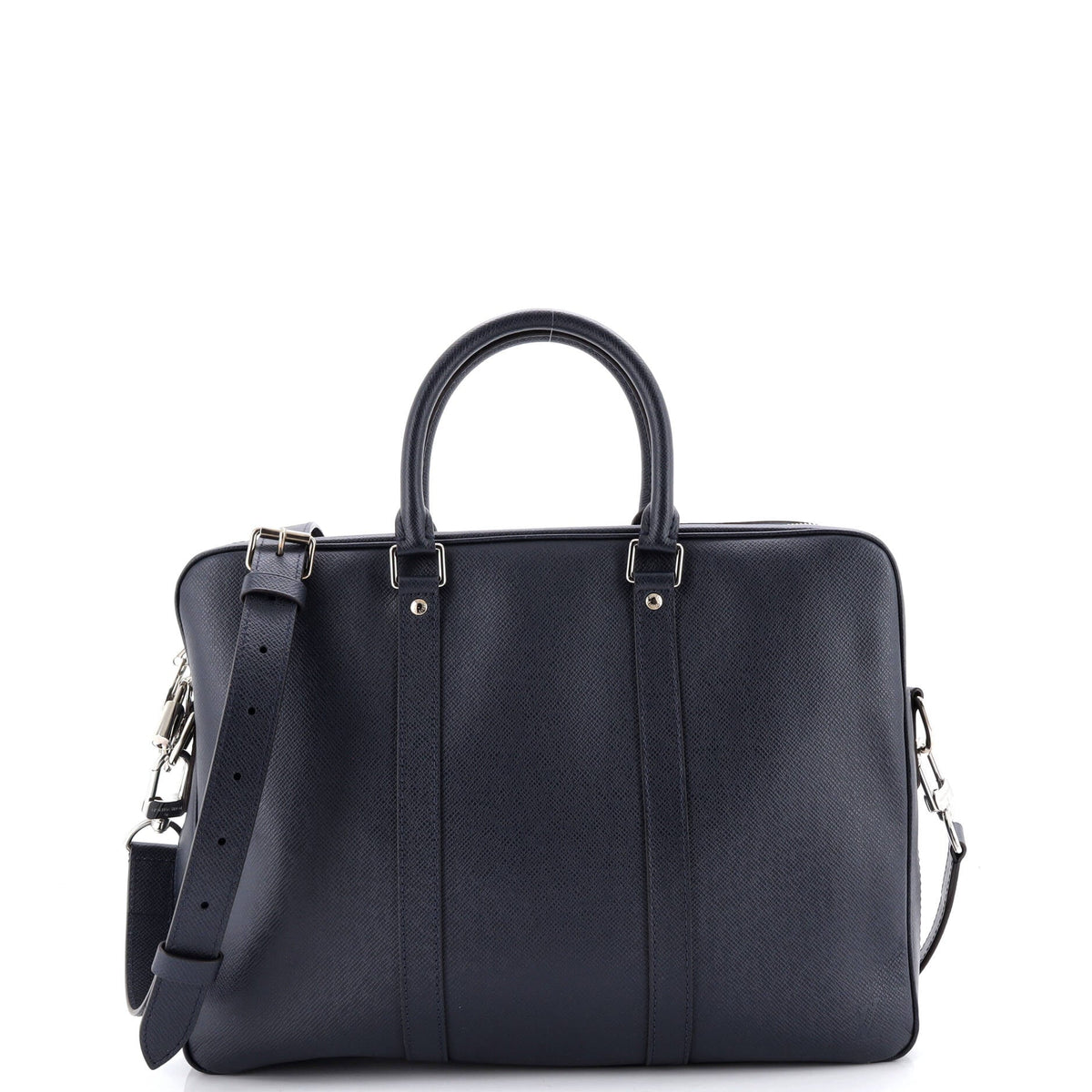 Louis Vuitton Porte-Documents Voyage Briefcase Taiga Leather PM