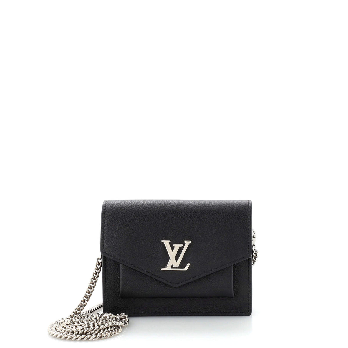 Louis Vuitton Mylockme Chain Pochette Leather Mini