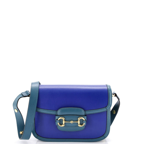 GUCCI Horsebit 1955 Shoulder Bag Leather Small