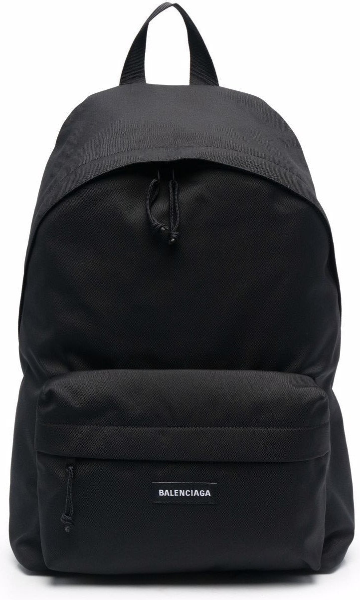 Balenciaga Men's Explorer Backpack in Black | 5032212VZ37