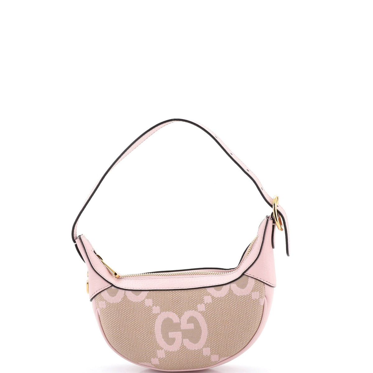 Gucci GUCCI Ophidia Half Moon Bag Jumbo GG Canvas Mini
