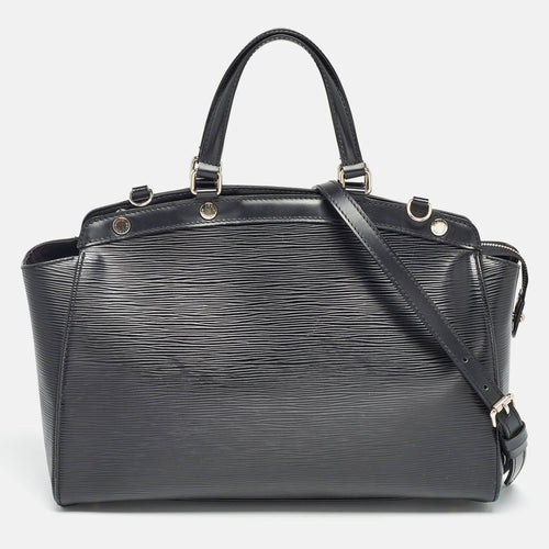 Black Epi Leather Brea MM Bag