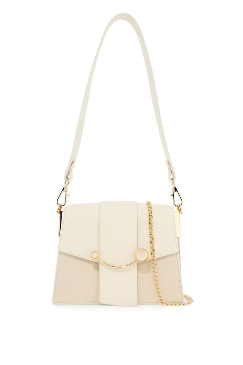 Women's Crescent Box Bag in Bianco | 20204250561950