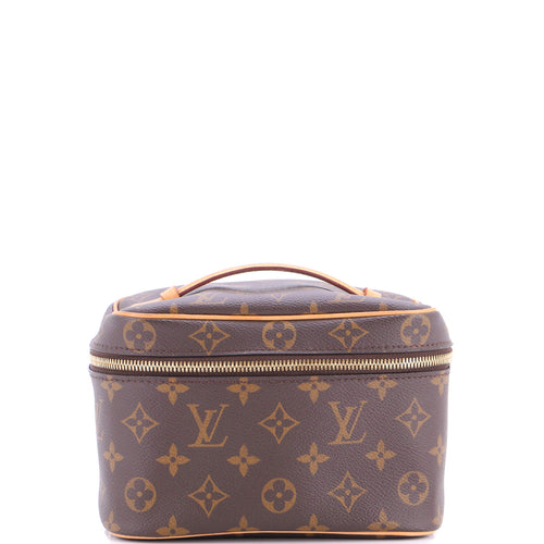 Nice Vanity Case Monogram Canvas Mini