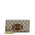 GUCCI Horsebit 1955 Chain Wallet GG Coated Canvas