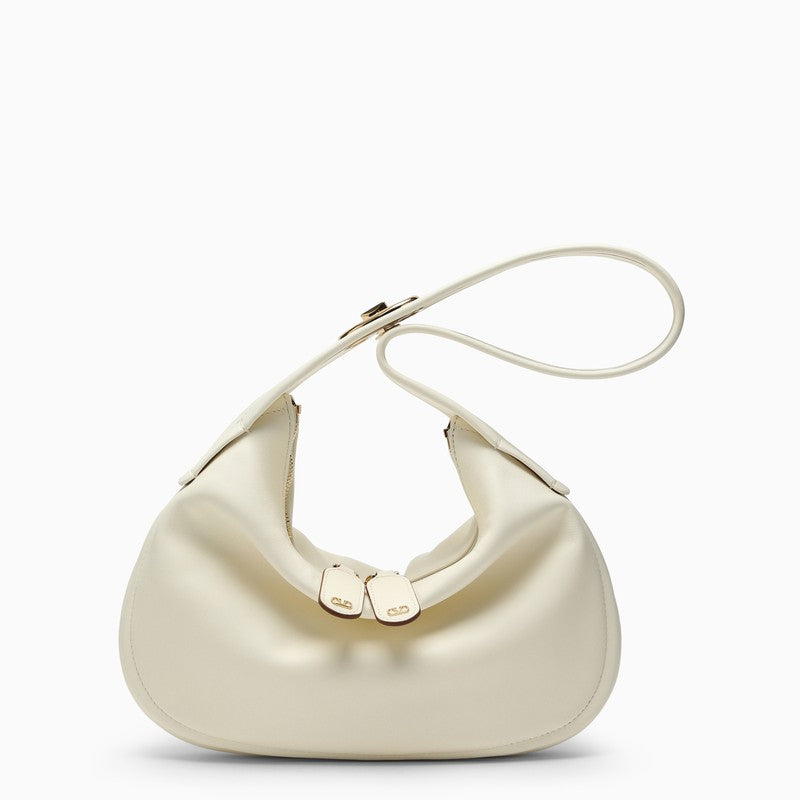 Valentino Small Go-hobo Bag In Tobacco Leather