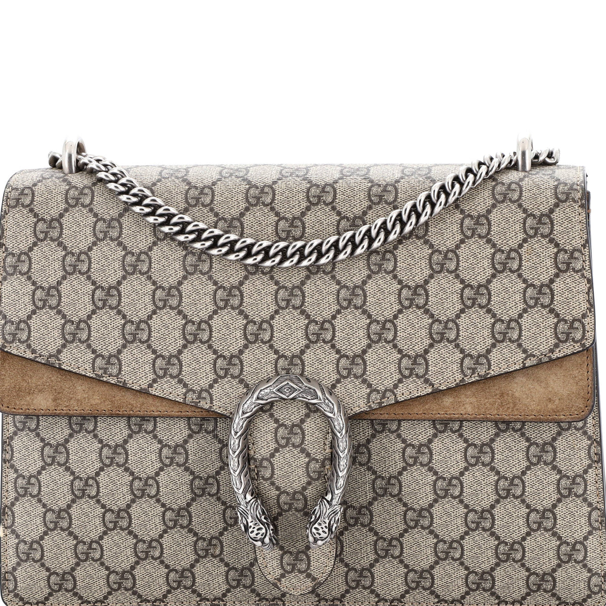 Gucci GUCCI Dionysus Bag GG Coated Canvas Medium
