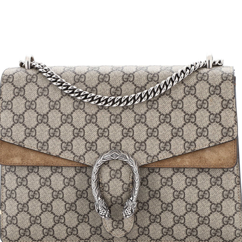 GUCCI Dionysus Bag GG Coated Canvas Medium