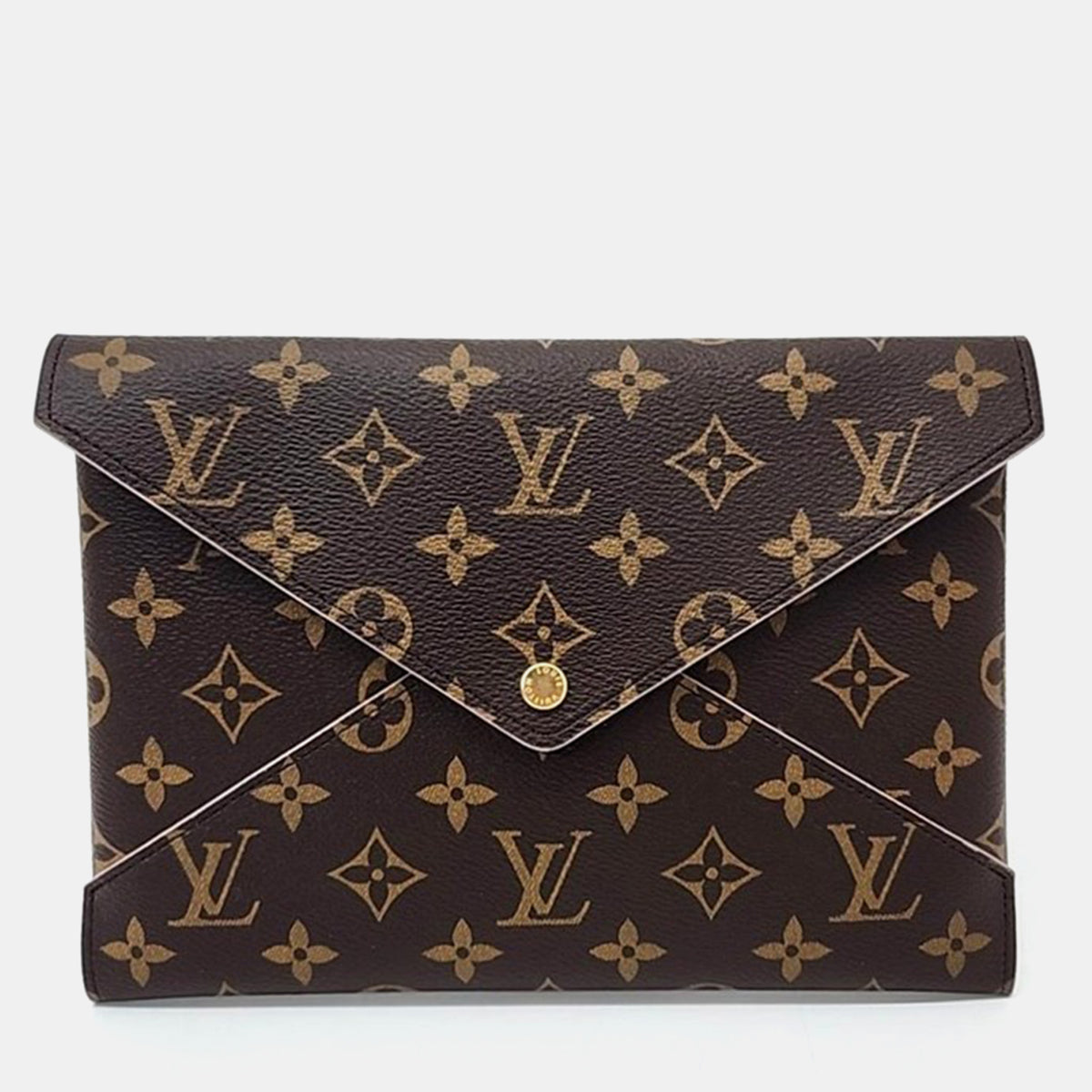 Louis Vuitton Brown Monogram Canvas Kirigami Clutch Bag