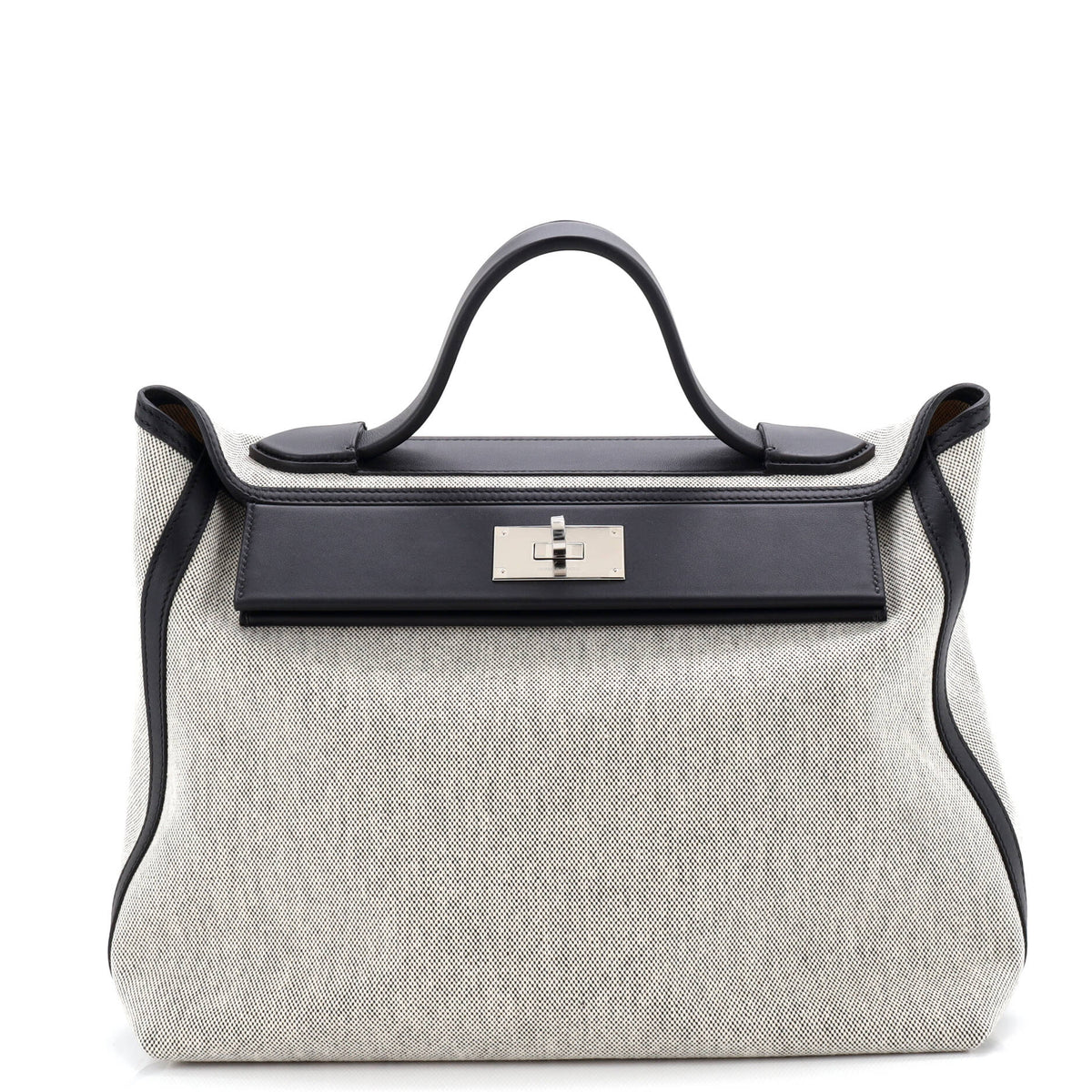 Herm?s 24/24 Bag Canvas and Swift 35