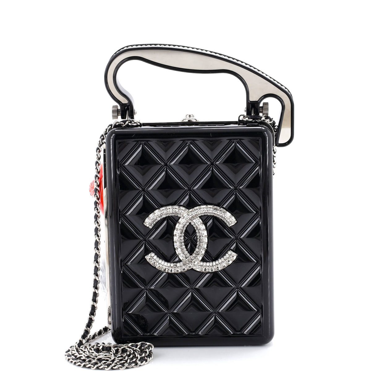 Chanel CHANEL Traffic Light Minaudiere Resin with Metal and Crystals