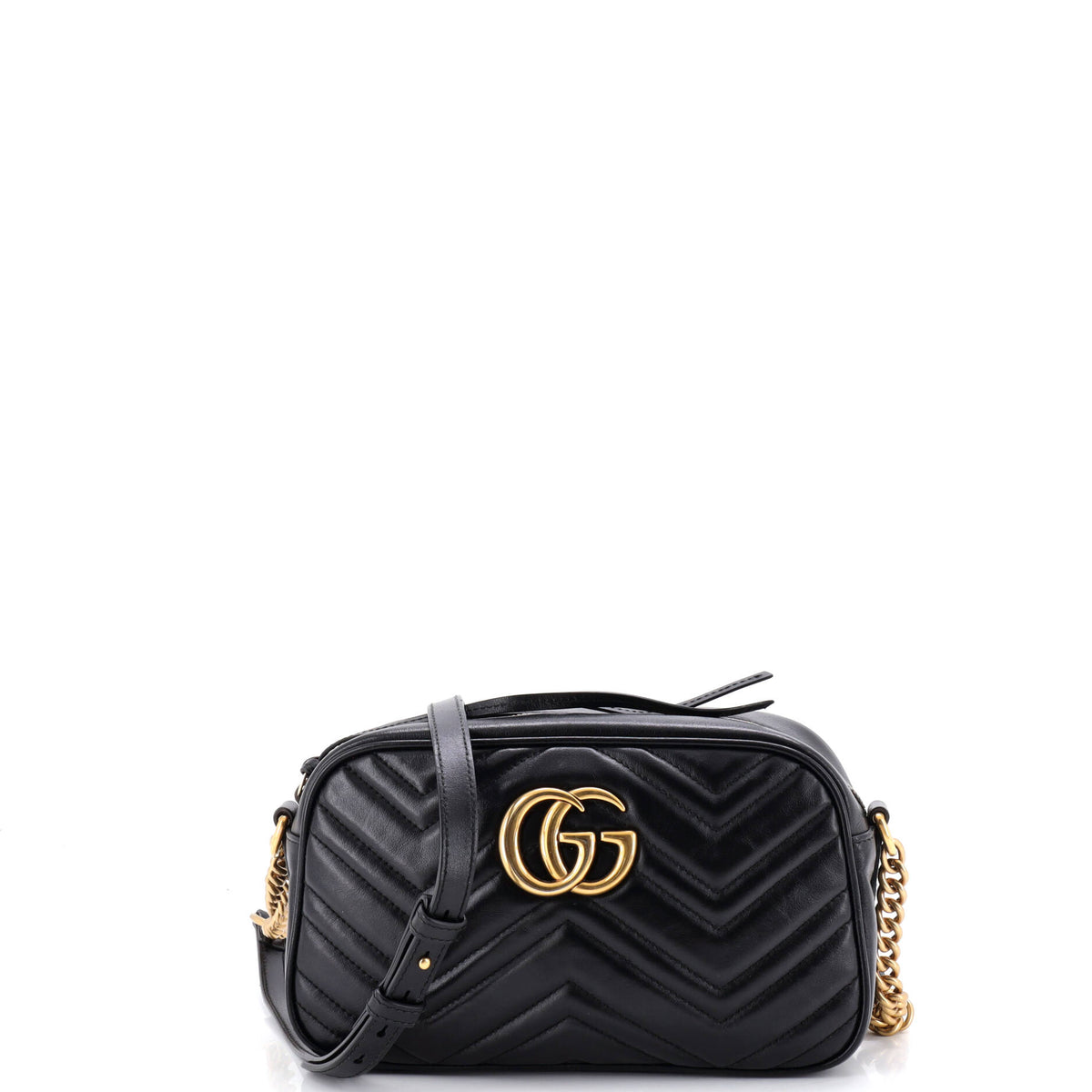 Gucci GUCCI GG Marmont Shoulder Bag Matelasse Leather Small
