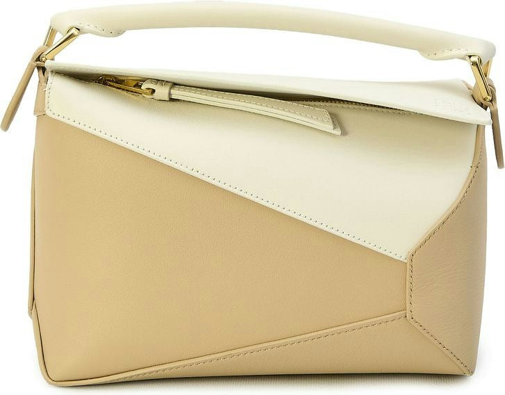 Loewe Women's Small Puzzle Bag in White | A510P60X44