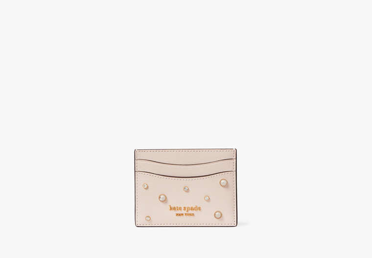 Kate Spade New York Purl Embellished Card Holder