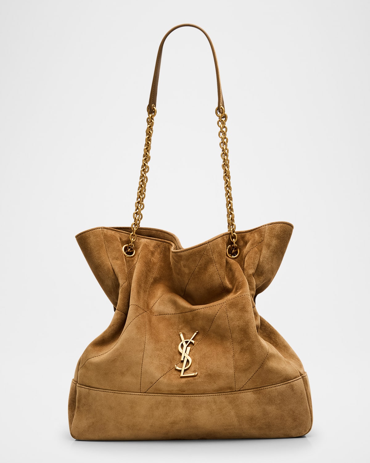 Saint Laurent Jamie 4.3 Medium Drawstring Suede Shoulder Bag