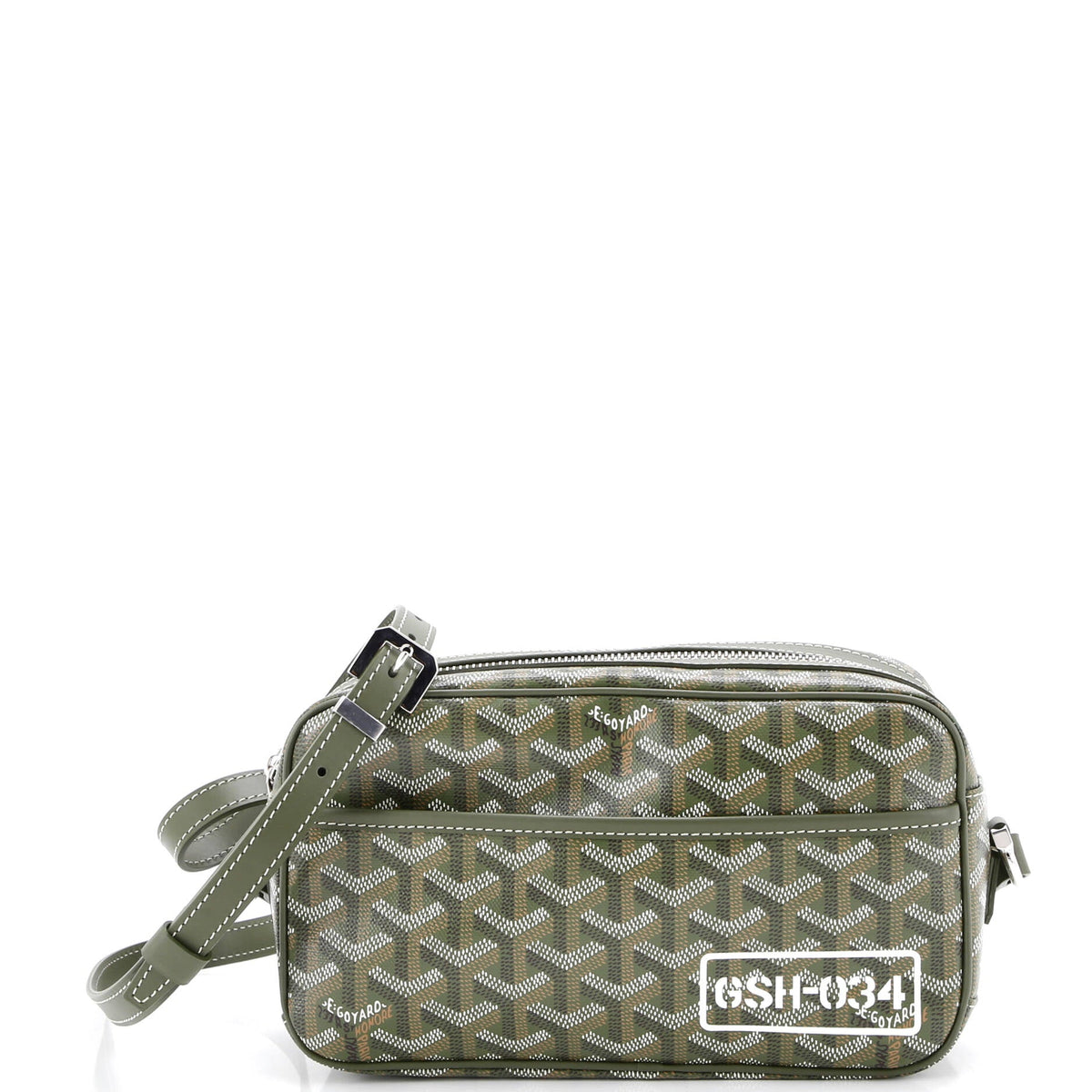 Goyard GOYARD Cap Vert Bag Printed Coated Canvas