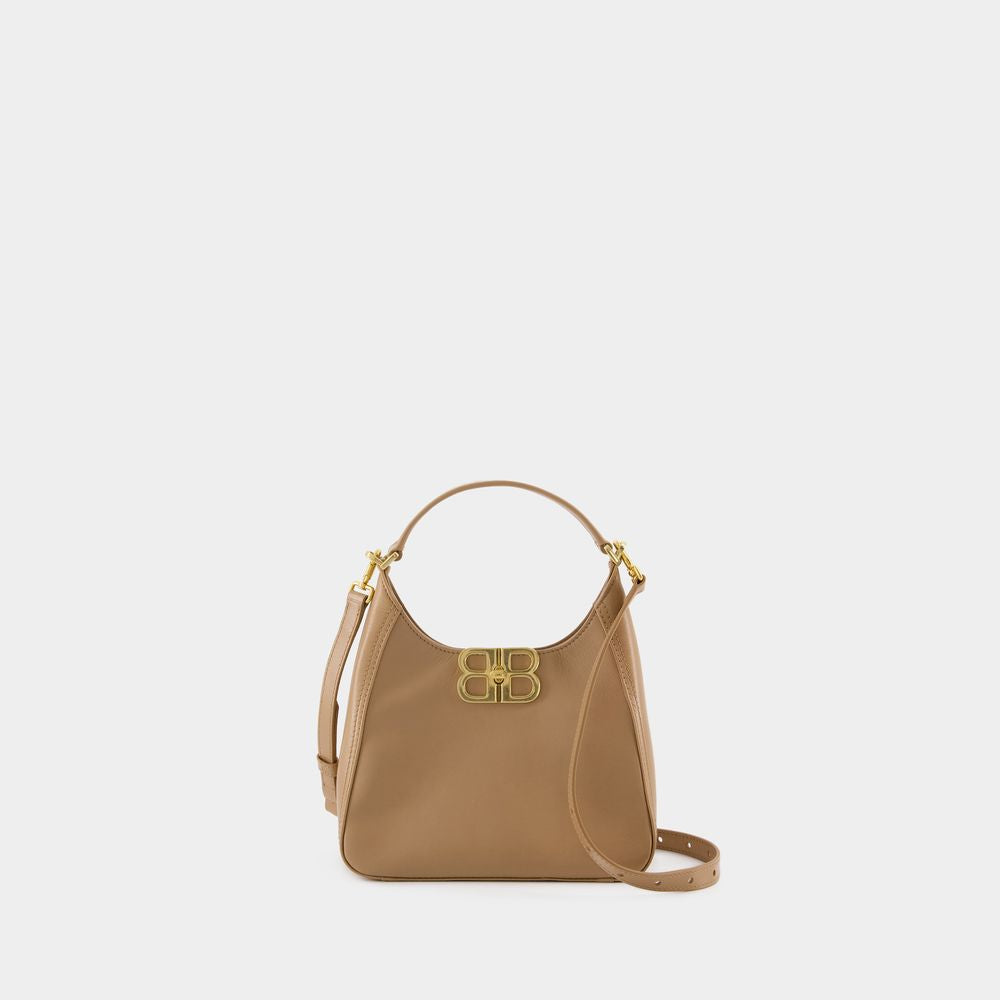 Women's Bb Soft Small Hobo Bag in Latte | 8019282ABEC