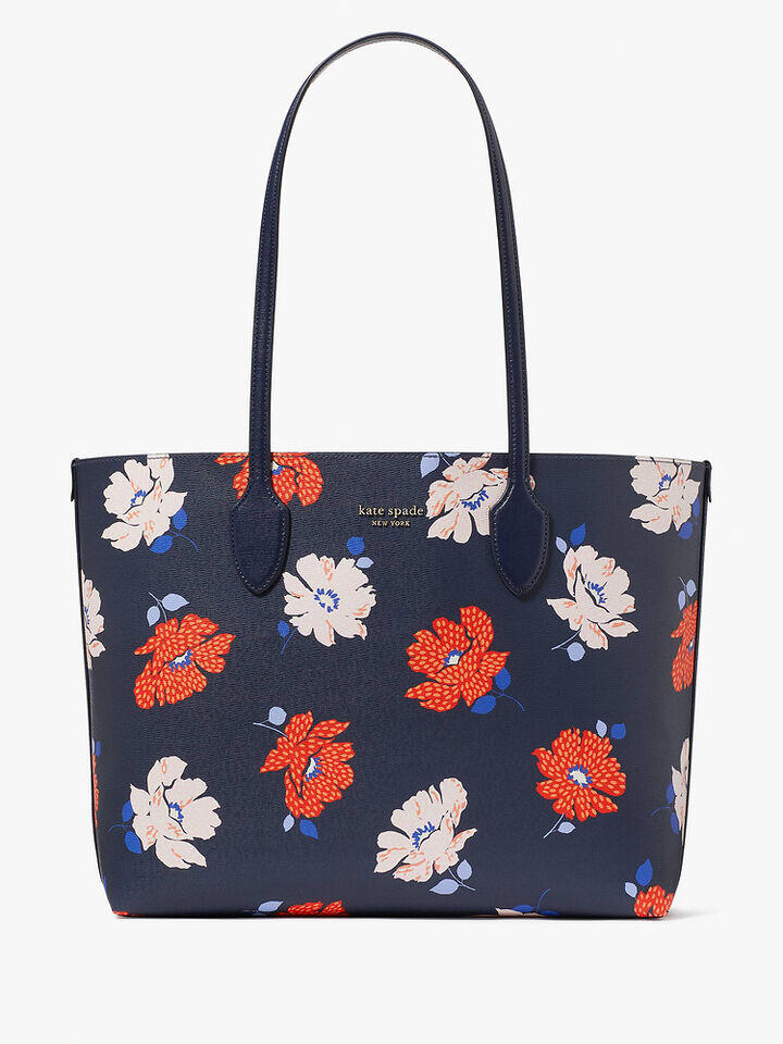 Kate Spade Au Bleecker Dotty Floral Large Tote