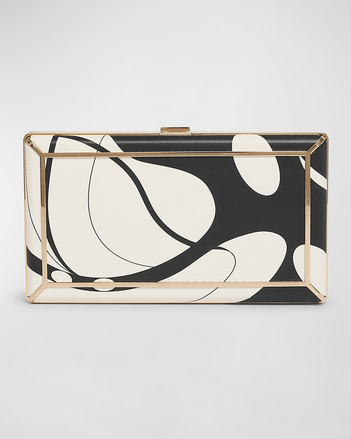 Gabriela Hearst Callas Printed Leather Clutch Bag