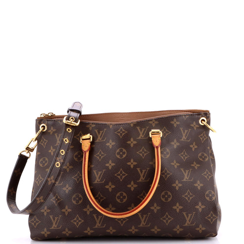 Pallas Tote Monogram Canvas with Leather