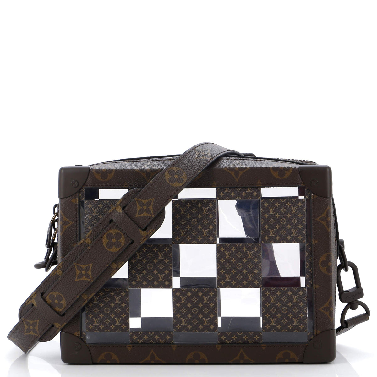 Louis Vuitton Soft Trunk Bag Monogram Chess Coated Canvas and PVC