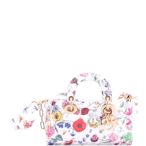 Lady D-Joy Bag Printed Leather Small