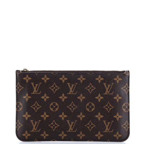 Neverfull Pochette Monogram Canvas Large