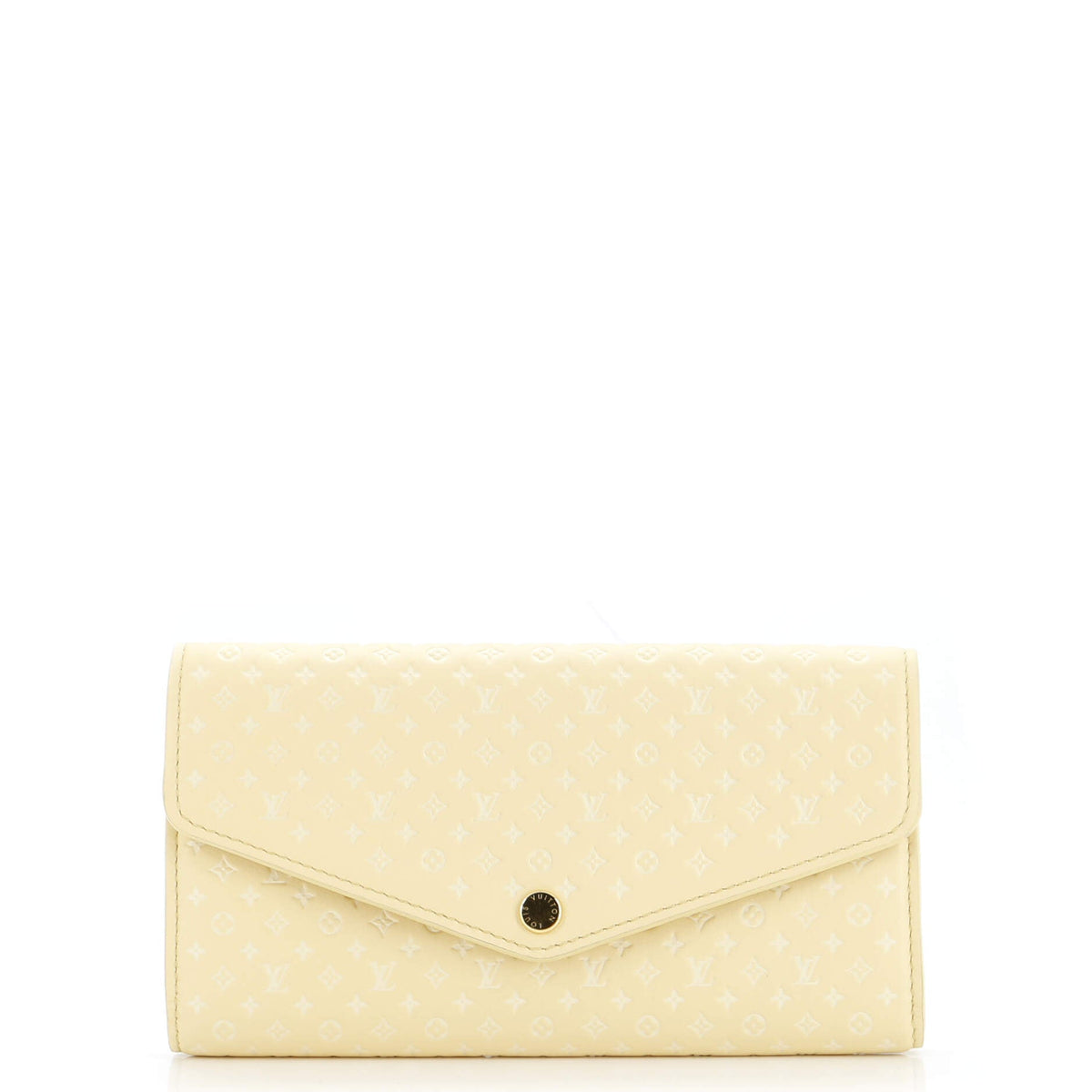 Louis Vuitton Sarah Wallet NM Nanogram Embossed Leather