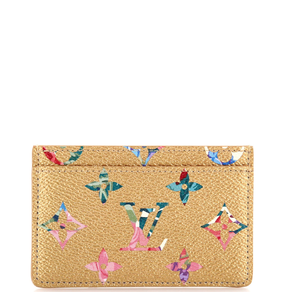 Louis Vuitton Card Holder Limited Edition Garden Monogram Canvas
