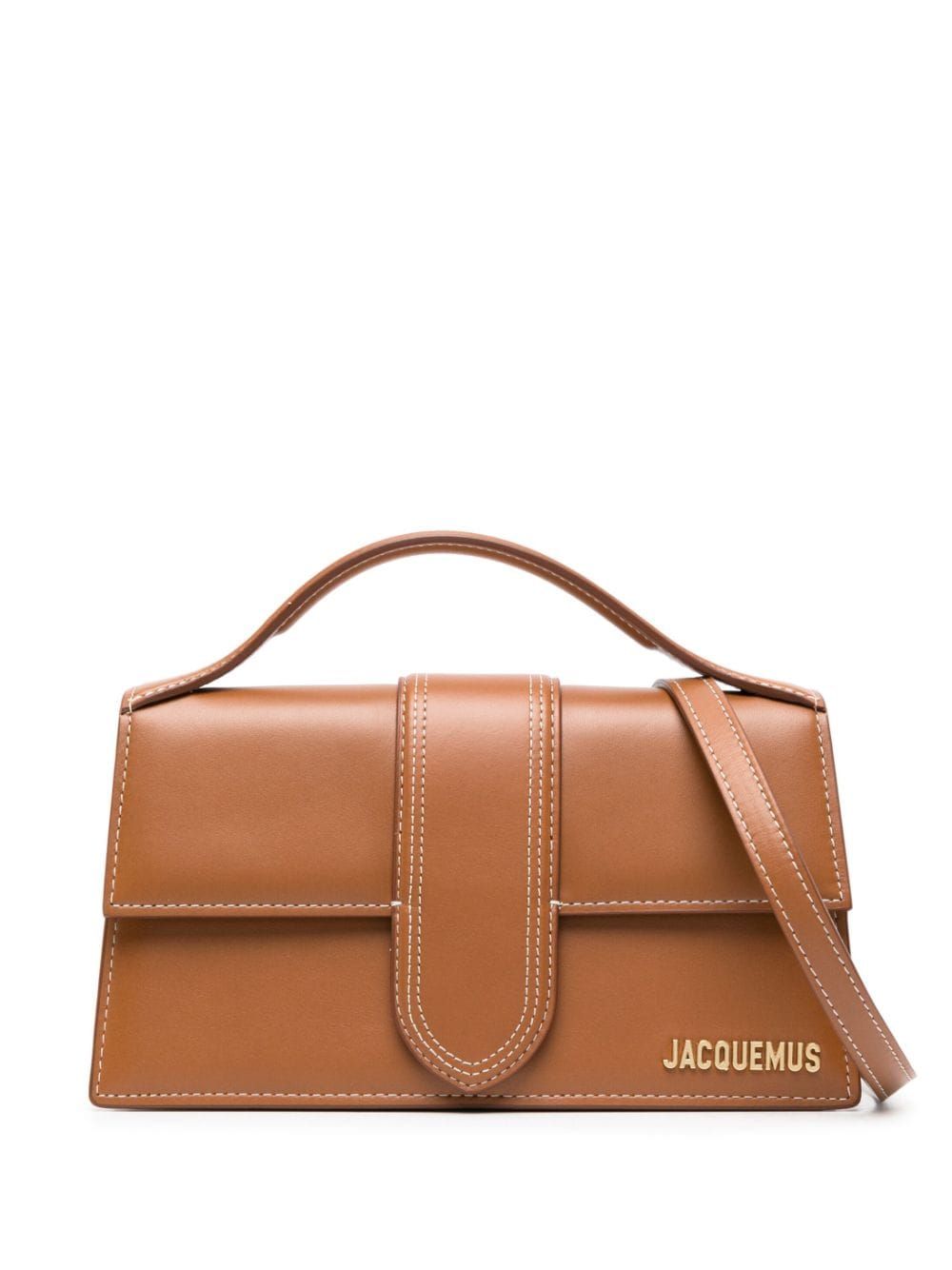 Jacquemus Women's Le Grand Bambino Bag in Lhtbrwn | 22H213BA0073072